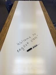 Here's some examples shown by readers of what they use. Dry Erase Contact Paper An Experiment The Elastic Scholastic