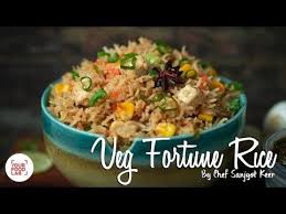 Veg Fortune Rice Chef Sanjyot Keer Youtube Veg Biryani Food Lab Indian Food Recipes