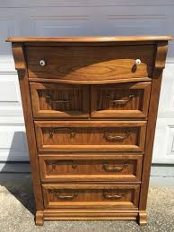 Vintage Pulaski Keepsakes Chest Of Drawers Tall Dresser High Quality Oak Chest Of Drawers Tall Dresser Dresser
