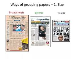There are very good benefits to this printing. What Is The Difference Between A Broadsheet And A Tabloid Quora
