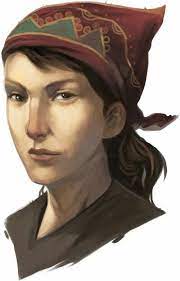 Female portrait illustrations by justine florentino. Human Female Commener Pathfinder Pfrpg Dnd D D D20 Fantasy Fantasy Portraits Medieval Fantasy Characters Character Portraits