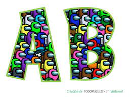 Letras Among Us Abecedario Para Imprimir Gratis Todo Peques Un abecedario para imprimir te dara la oportunidad de utilizar las letras del idioma de manera sencilla, original, divertida y rapida. letras among us abecedario para