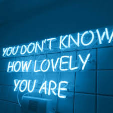 Neon Lighting Signs Blue 65 Ideas Light Blue Aesthetic Baby Blue Aesthetic Blue Aesthetic