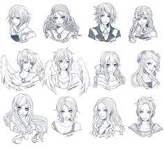 Headshots Batch Drawing People Female Face Drawing Anime Artwork (posting on the thread makes things a bit more. headshots batch drawing people female face drawing anime artwork