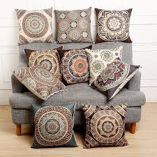 Looks great displayed with other home and bedding decors. Newchic For Vintage Flower Cotton Linen Throw Pillow Case Cushion Cover Accuweather Shop