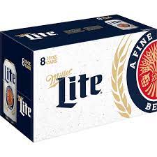 Shop for miller lite american light lager beer (12 cans / 16 fl oz) at kroger. Miller Lite Beer American Lager 8 Pack 16 Fl Oz Cans 4 2 Abv Beer Reasor S