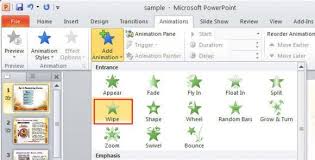 Using Transitions And Animations Efficiently In Powerpoint