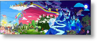 Check spelling or type a new query. Adventure Time By Chase And Tim Metal Print By Chase Rennie And Tim Wall