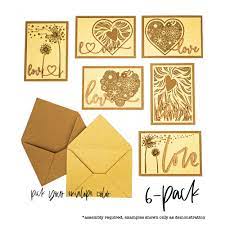 Get all the bits and bobs you need. Card Making Kits For Adults Love Theme 6 Pack Diy Craft Kit