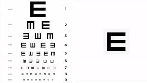 20 Scientific Mini Snellen Chart