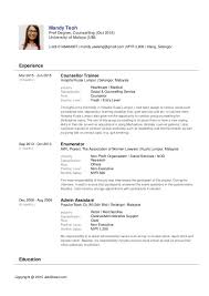 Resume Templates Jobstreet Resume Templates Resume Templates Resume Examples Resume