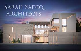 First woman to be included in a press delegation; Sarah Sadeq Architects Letschat Sarahsadeq Com Facade House House Front Design Architecture Plan