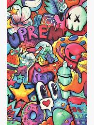 Supreme Copic Marker Doodle Photographic Print By Eadan Shamir Graffiti Doodles Markers Drawing Ideas Copic Marker Art