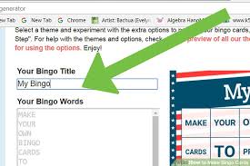 3 Easy Ways To Make Bingo Cards With Pictures Wikihow