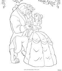 Belle And The Beast Beauty And The Beast Color Page Disney Coloring Pages Color Plate Coloring Disney Coloring Pages Cartoon Coloring Pages Coloring Pages