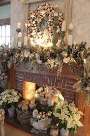 50 Absolutely Fabulous Christmas Mantel Decorating Ideas Christmas Mantel Decorations Beautiful Christmas Christmas Mantle