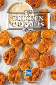 Keto Chicken Nuggets Recipe Low Carb Crunchy Tender My Keto Kitchen Recipe Chicken Nugget Recipes Keto Chicken Keto Recipes Easy