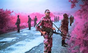 Mosse first used infrared film in his highly praised 2011 photographic series infra, also about. Pink Congo Documentary At Venice Biennale By Richard Mosse Video Blog By Popschau