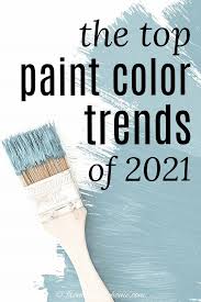 While neutrals are very popular for kitchens, there are also opportunities to bring accent colors into the room—even a small dose of color makes a big impact. 2021 Paint Color Trends