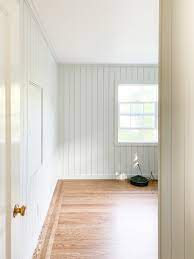 Shiplap is a type of wooden board used commonly as exterior siding in the construction of residences, barns, sheds, and outbuildings. Diy Vertical Shiplap Wall Cost Breakdown Hydrangea Treehouse