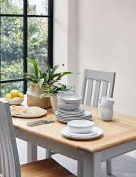 Set (dining table, 4 upholstered side chairs & 2 upholstered arm chairs), created for macy's. Padstow Putty Extending Dining Table M S