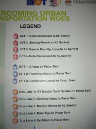 The line will be operated by rapid rail. Urban Public Transport Nkra Update 1 Transit Malaysia