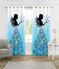 The clear plastic walls have a floral design at the base of them, and a curved door that slides in a track. Buy Kind Bliss Barbie Theme Digital Printed Butterfly Polyester Fabric Curtain For Girls Bed Room Kids Room Home Decoration Window 5 Feet Multicolor 1 Piece Online At Low Prices In India Amazon In