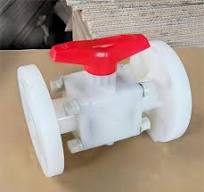 PVDF Plastic Flange Type Ball Valve