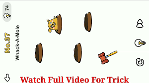 Brain Out Level 38 Whack A Mole Youtube