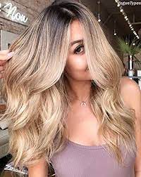 Amazon Com Laavoo 14inch Balayage Front Lace Wig Human Hair Highlight Dark Brown Root To Ash Blonde Wavy Ombre Remy Human Hair Wig 130 Density Free Part Beauty