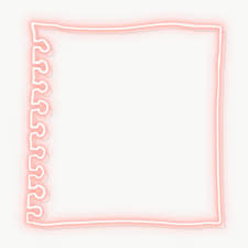 Download Premium Png Of Pink Neon Paper Note Transparent Png 2100699 In 2020 Note Paper Doodle Frame Frame Template