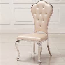 Price match guarantee enjoy free shipping and best selection of stainless steel leather dining chairs that matches your unique tastes and budget. European Style Simple Modern Stainless Steel Dining Room Fabric And Leather Dining Chair Buy At The Price Of 106 66 In Aliexpress Com Imall Com