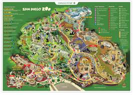 San Diego Zoo This World Famous Zoo Has It All With 107 Acres And More Than 800 Species Of Creatures This Zoo Is Not O Visit San Diego Zoo Map San Diego Zoo
