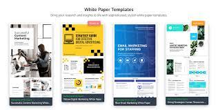 White papers may also include a bibliography, explanatory White Paper Templates Our Favorites How To Create Your Own Brafton