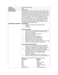 Our account manager job description template is free for downloading. Job Title Senior Account Manager Department Sales Responsible