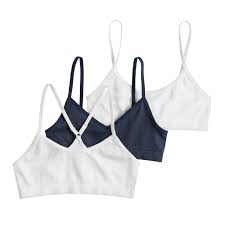 Girls 7 16 Maidenform 3 Pack Beginner Crop Bras In 2019