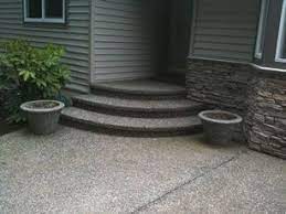 Concrete Stairs Project Gallery Captain Concrete Abbotsford Bc Patio Stairs Concrete Patio Concrete Stairs