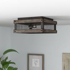Opens in a new tab. Williston Forge Aadil 3 Light Caged Square Rectangle Flush Mount Reviews Wayfair