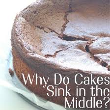 Why Did My Cake Sink In The Middle And How To Fix It Cake Baking Fails Snack Cake