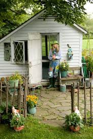 One Die Hard Collector Reveals Her 10 Favorite Gardening Finds Garden Shed Vintage Garden Shed