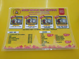 Sambal Gesek Lebih Pedas Di Kedai Ayam Gepuk Pak Gembus