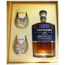 Barrique grappa amarone della valpolicella | castagner 0,5 l. Grappa Brunello Di Montalcino Castagner In Scatola Con 2 Bicchieri Vetro 50cl