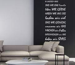 Der kurze text dieses wundervollen wandtattoos trifft den nagel auf den kopf! Dekortattoo De Wandtattoos Wandspruche Wanddeko Wandtattoo In Unserem Haus