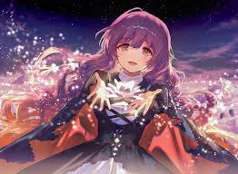 touhou byakuren hijiri beautiful 夕日に咲く花 pixiv かわいいアニメガール アニメの女の子 悲しいアニメガール