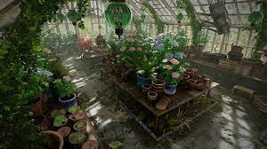 Artstation Greenhouse Unreal Engine Jessica Helgesson Bloemen