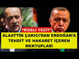 Oraya da bir madde koyup alaattin çakıcı bu kısmi aftan yararlanamaz. Alaatin Cakici Dan Erdogan A Mektuplar Youtube