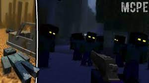 Play with your friends and survive in a . Minecraft Pe Zombie Apocalypse Add On Mod 3d Guns World Generation Realistic Mcpe Shaders Youtube
