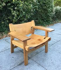 1960s Borge Mogensen Spanish Chair Fredericia Denmark Spanish Chairs Chair Borge Mogensen