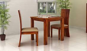 Buy Terex 2 Seater Dining Set Honey Finish Online In India Wooden Street Wooden Dining Table Set 2 Seater Dining Table Wooden Street