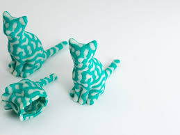 2 Color Standing Cat By Nervoussystem 3d Printable Models Color 3d Printer Supplies